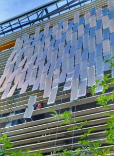 Towards entry "Urban-Ready OPV: 120-Module Façade Now Powering the FAU Campus"